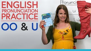 English Pronunciation Practice OO amp U [upl. by Lula]