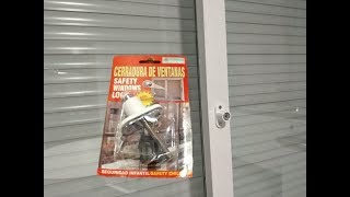 Cierre de seguridad para ventana [upl. by Treva734]