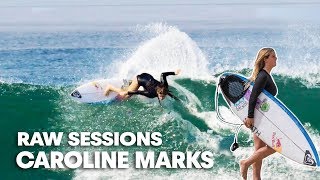 Caroline Marks Rips Lower Trestles amp Southern California  RAW [upl. by Codie338]