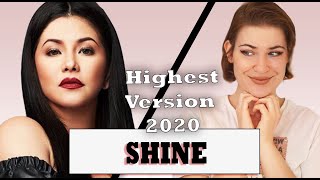 VOCAL COACH REACTS  REGINE VELASQUEZ  Shine [upl. by Ennyletak]