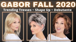 NEW GABOR FALL 2020 SHOWCASE Wig Review  Trending Tresses  Debutante  Shape Up  STYLING FOR EACH [upl. by Emilia676]