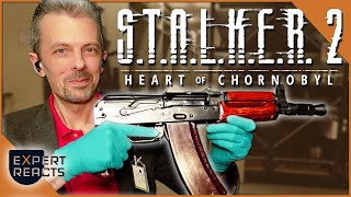 Firearms Expert Reacts to STALKER 2 Heart of Chornobyl Guns  EXP [upl. by Kataway]