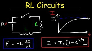 RL Circuits  Inductors amp Resistors [upl. by Schrader]