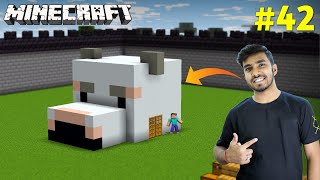 FINALLY I MADE HOUSE FOR MY POLAR BEAR  MINECRAFT GAMEPLAY 42 [upl. by Atteloiv]