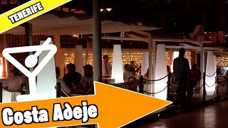 Costa Adeje Tenerife Spain Evening and nightlife [upl. by Anida371]