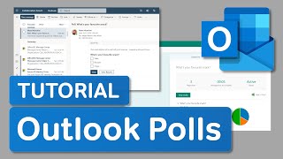 Microsoft Outlook  Create a Poll in Outlook [upl. by Oznola]