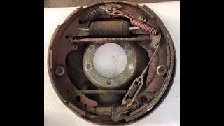 How To Rebuild Rear Drum Brakes  Mopar  Dodge  Plymouth [upl. by Marge]