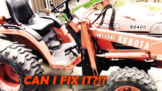 Hydraulic Issue With My Kubota B2400 [upl. by Dion936]