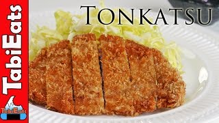 How To Make Tonkatsu Japanese Pork Cutlet Recipe [upl. by Wong]