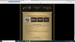 How to install  Old school Runescape  nice and easy with quick links [upl. by Neeka690]