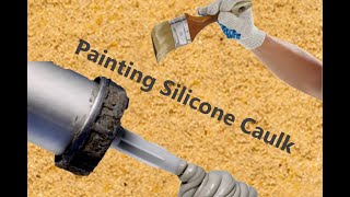 How to Paint over Silicone Caulk [upl. by Amsed58]