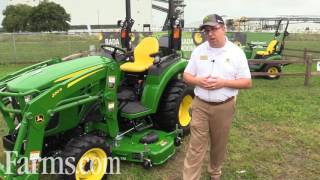 New John Deere 2032R and 2038R Compact Tractors Introduced [upl. by Tihor]