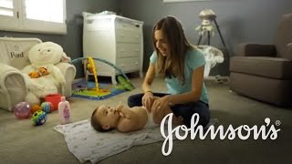 Moisturizing Baby Skin  MythConceptions  JOHNSON’S® Baby [upl. by Arnst]