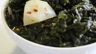 How To Cook Healthy Souful Turnip Greens [upl. by Quartet119]