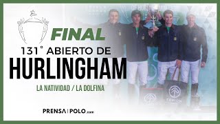 Hurlingham FINAL 80 Goles  La Natividad vs La Dolfina  ESPN [upl. by Eadrahc]