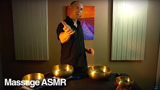 Guided Meditation for Relaxation amp ASMR  Tibetan Singing Bowl Music [upl. by Lizette]