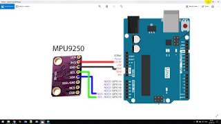 Arduino MPU9250 [upl. by Notneuq]