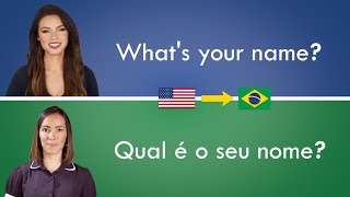 Portuguese Conversation for Beginners  BR Portuguese [upl. by Roots]