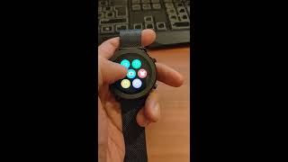 Microwear L11 Smartwatch quick menu view [upl. by Eniawed]