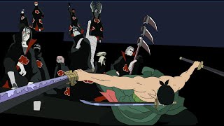 Zoro vs the Akatsuki [upl. by Eustace]