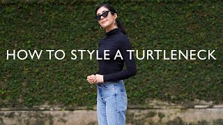 12 Ways To Wear A Turtleneck  How To Style A Turtleneck [upl. by Onifled917]