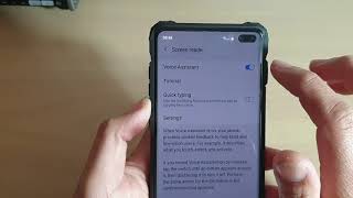 Galaxy S10  S10 How to Enable  Disable Voice Assistant [upl. by Evan]