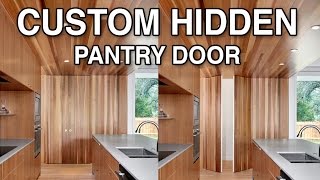 Custom Hidden Pantry Door [upl. by Carlock]