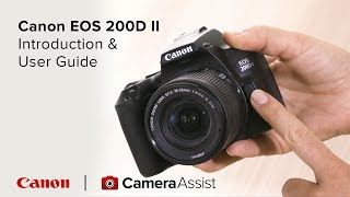 Canon EOS 200D Mark II Tutorial – Introduction amp User Guide [upl. by Agni]