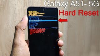 Samsung Galaxy A51 5G Hard Reset [upl. by Merat]