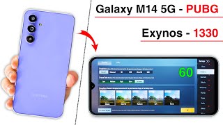 Samsung Galaxy M14 5G Pubg Test  Graphics Test🤔 [upl. by Uhayile]