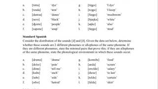 Phonological Analysis [upl. by Tiloine]