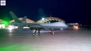 MQ9 Reaper Night Launch [upl. by Natasha919]