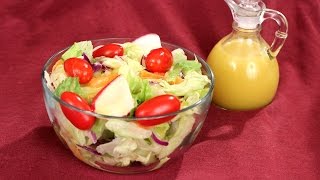 Lemon Salad Dressing Recipe  Amy Lynns Kitchen [upl. by Ragde]