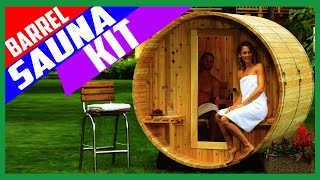 Best Barrel Sauna Kit TOP 5 PICKS [upl. by Cassella]