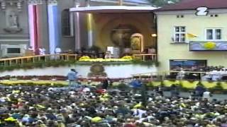 VII Pielgrzymka Papieża Jana Pawła II do Polski  Nabożeństwo Liturgii Słowa  Wadowice 1999 [upl. by Small818]