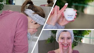 How to use Ponds Moisturizing Cold Cream [upl. by Syst128]