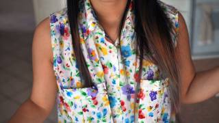 ✂ DIY Sleeveless Shirt [upl. by Atthia]