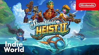 SteamWorld Heist II – Reveal Trailer – Nintendo Switch [upl. by Pantheas]