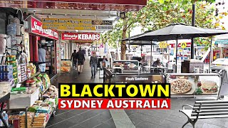 BLACKTOWN City Centre SYDNEY Australia Walking Tour [upl. by Llerred]