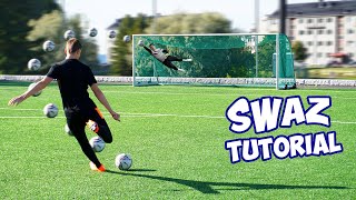 HOW TO SHOOT LIKE ROBERTO CARLOS  SWAZ TUTORIAL [upl. by Martynne]