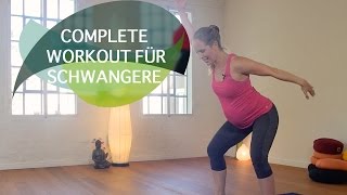 Workout für Schwangere Complete Body Workout 20 Minuten  FlexibleFit [upl. by Hocker]