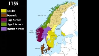 History of Scandinavia Every Year [upl. by Namwen]