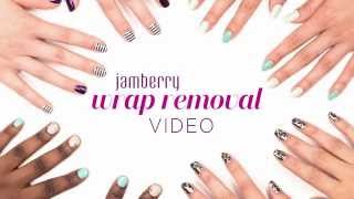 Jamberry Official Wrap Removal Video [upl. by Viva]