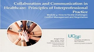 Module 4 Segment 1 Conflict in the Health Care Setting [upl. by Kowatch]