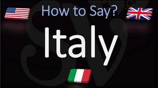 How to Pronounce Italy CORRECTLY [upl. by Abbub]