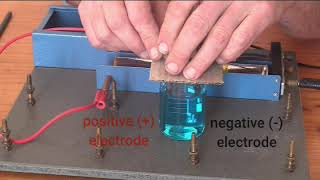 Electrolysis of Copper Chloride [upl. by Jobina298]