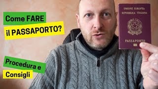 COME FARE il PASSAPORTO ELETTRONICO VALIDO 2023 [upl. by Alieka]