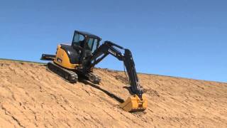 John Deere Compact Excavator Safety Tips [upl. by Ennadroj]