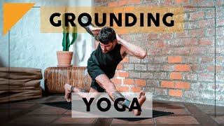 33 Minute Grounding Vinyasa Flow Class  Breathe and Flow Yoga [upl. by Eihcra]