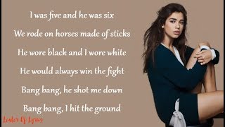 Dua Lipa  BANG BANG Lyrics [upl. by Ennagem406]